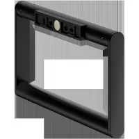 Keuco PLAN Handtuchring, schwenkbar, geschlossene Form, 14921370000, Farbe: Schwarz Matt