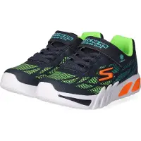 SKECHERS Jungen Klettschuhe/ Low Sneaker VORLO Blau Synthetik Größe: 33