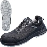 AS-Arbeitsschutz GmbH NITRAS DYNAMIC STEP, Sicherheitshalbschuhe, EN ISO 20345, EN IEC 61340-4-3, DGUV Regel 112-191 Textil, Größe 43 | Packung (1 Paar)