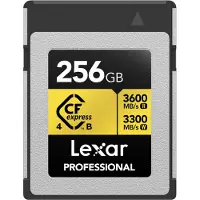Lexar Professional GOLD CFexpress 4.0 Type B R3600/W3300 MB/s – 256GB