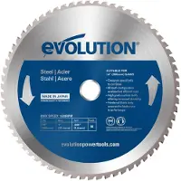 Evolution Power Tools M255TCT-52MS zaagblad voor het zagen van plaatstaal, voor