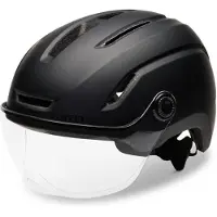 Giro Evoke Mips LED Fahrradhelm matte black S