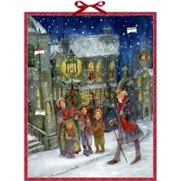 Coppenrath Verlag Zettelkalender - Die Weihnachtsgeschichte von Charles Dickens