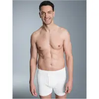 Trigema Schlüpfer "Unterhose Feinripp im Doppelpack", Herren, Gr. 5, 2 Stk., weiß, 100% Baumwolle (Bio-Baumwolle kbA), Unterhosen Schlüpfer