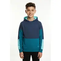 TROLLKIDS Kapuzensweatshirt "KIDS RONDANE SWEATER", sportlich, mit farblich passender Fütterung