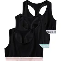 Bench . Bustier Packung, 3 Stk. unifarben, Bündchen mit Logoschriftzug, Ringerrücken