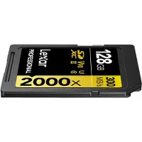 Lexar 2000x, 128 GB, SDHC, Klasse 10, 300 MB/s, 260 MB/s, Class 3 (U3)