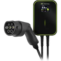 Green Cell EV14, Schwarz, Wand, Aluminium, LCD, Schwarz, IP66