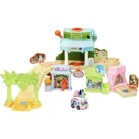 Vtech Spielwelt "Tut Tut Baby Flitzer - Blueys Eisdiele", bunt, Spielfigurenwelten, Kinder, Kunststoff, Spielwelt, inklusive Eiswagen