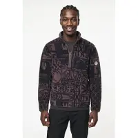 O'Neill O'riginals Half Zip Fleece purple stamps (34535) L