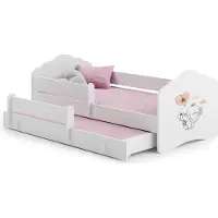 KOBI Wave Doppelbett 160x80 - Elefant