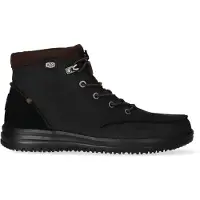 HEY DUDE BRADLEY BOOT LEATHER Schwarz