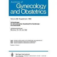 Sonstige Verlage Verhandlungen der Schweizerischen Gesellschaft für Gynäkologie und Geburtshilfe