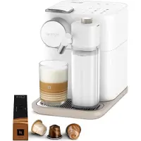 De'Longhi DE’LONGHI Gran Lattissima Weiß Original Kapselmaschine | automatisches Milchsystem | One-Touch-Bedienung | vielfältige Milchrezepte | Easy Clean | 19 Bar Druck | Kaffeemaschine EN640.W