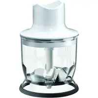 Braun MQ 20, Mixer-Schneidebehälter, 0,35 l, Edelstahl, Weiß, MultiQuick 3 / MultiQuick 3 Vario / MultiQuick 5 / MultiQuick 5 Vario / MR5 series / MultiQuick 7..., Bisphenol A (BPA)