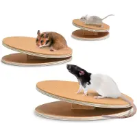 Karlie Bogie Disc Laufscheibe - Nagerspielzeug - Holz - Natur - Durchm. 30 cm