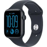 Apple Watch SE 3 2026, Mitternacht, Navyblau, 44mm, GPS, M/L
