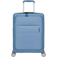 American Tourister mit Laptopfach Hello Cabin Spinner 55 / 20 TSA Trolley Blue Heaven hellblau