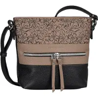 Tom Tailor Umhängetasche "Ellen" Damen Schultertasche, mit hochglänzendem Reißverschluss-Eyecatcher