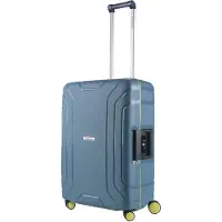 Carryon Steward, mittelgroßer Koffer, 70 Liter - Reisekoffer, 65 cm, mit festem Verschluss - Blau