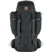 Fjällräven Kajka 65 S/M Trekkingrucksack (Volumen 65 Liter/ Gewicht 3,14 kg/ Rückenlänge 41 bis 58 cm) Coal Black