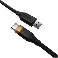 Duracell DRU5021A, 2 m, USB A, USB C, Schwarz