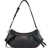 GUESS Stilvolle schwarze Damentasche mit verstellbarem Schultergurt
