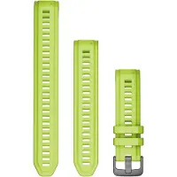 Garmin Instinct-armbänder, Silikon electric lime/schiefergrau 20 mm