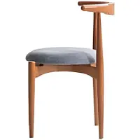 AEA Braun Gruppe Küchenstühle Esszimmerstühle Holzstühle Set 4tlg Stühle