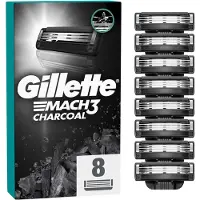 Gillette Mach3 Charcoal Rasierklingen 8 St.