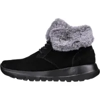 Bonprix On The Go Joy-Plush Dreams 144042-BKGY, Winterschuhe, Damen, Schwarz, Größe: 40