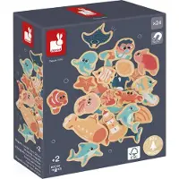 Janod 24 Magnete Mit Meereslebewesen