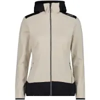 CMP Damen Jacke Jacket FIX Hood Beige 46