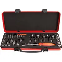 Unior GRS Master Bike Bit Set Steckschlüsselsatz 49tlg