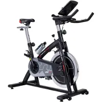 Sportstech Speedbike SX200 | Handpulssensor | Riemenantrieb | 22kg Schwungrad
