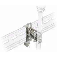 DeLOCK Schirmklemme 3 - 8mm für Hutschiene/DIN Rail