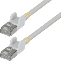 StarTech.com .com N6APATSTP34WHS80CM, 0,8 m, Cat6a, U/FTP (STP), RJ-45, RJ-45, Weiß
