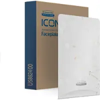 K-C Professional Kimberly-Clark Professional ICON Blende Motiv SILBERNES MOSAIK, Frontblende in edler Metallicoptik mit geometrischen Mustern, 1 Blende für Hautpflege Spender Seife und Desinfektion
