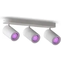 Calex Smart Deckenspot weiß Länge 37 cm 3-flg. GU10-LED RGBW