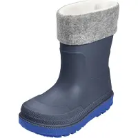 Playshoes Regenstiefel mit Futter (Herausnehmbar) Uni Kinder Gummistiefel, Ma