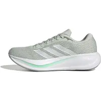 Adidas Unisex Response Runner 2 Running Shoes, Linen Green/Silver met./Pulse Min