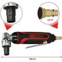 Ks Tools Druckluft-Winkelstabschleifer 18.000 U/min