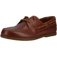 Clarks Aldwin Step Mens Tan Suede, 6