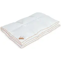 Ribeco Bettdecke Kalle , weiße Gans 90% Daunen, 10% Federn , 155x220 cm , weiß leicht