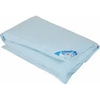 Ribeco Federbettdecke "Leon", blau (saphirblau), B:155cm L:220cm, Bezug: 100% Baumwolle. Füllung: 90% Daunen, 10% Federn, Bettdecken, Federbettdecke, unser Ballonbett, wie in alten Zeiten