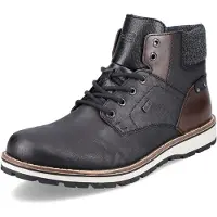 Rieker 38434, Herren Klassische Stiefel, Schwarz (schwarz/kastanie/granit 00), 4