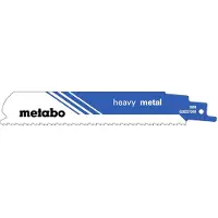 Metabo Säbelsägeblätter heavy metal 1,1 mm, 8+10 TPI - 5 Stück - 628257000