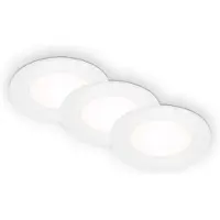 DI-KA LEUCHTEN LED Einbauleuchte "SLANK", weiß (weiß, neutral), Leuchten, LED Einbauleuchte