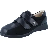 Finn Comfort Nairobi Damen Halbschuhe schwarz Leder - Größe: UK 9