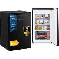Heinner HFF-HM91BKE++, 91 l, 4,4 kg/24h, ST-T, 40 dB, E, Schwarz